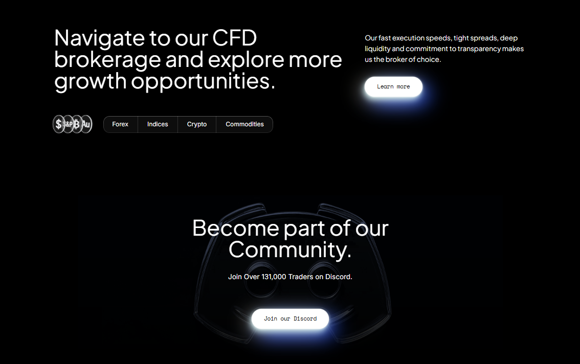 Seacrest Markets login screen and trading platform interface